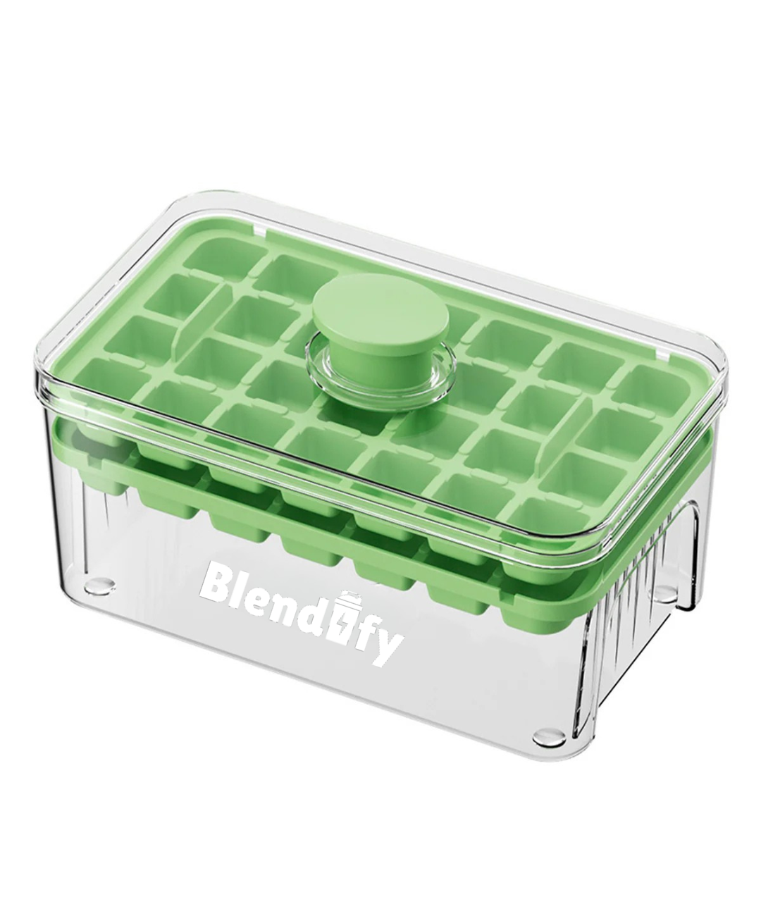 ONE BUTTON ICE TRAY